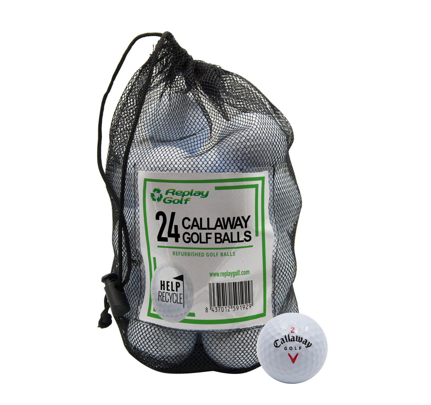 Balles de golf Callaway Mix reconditionnées