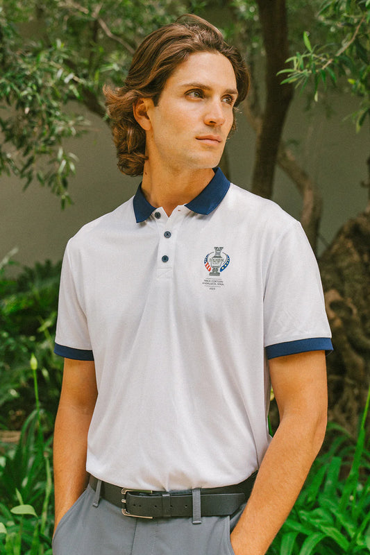 Official two-tone technical polo Solheim Cup Man
