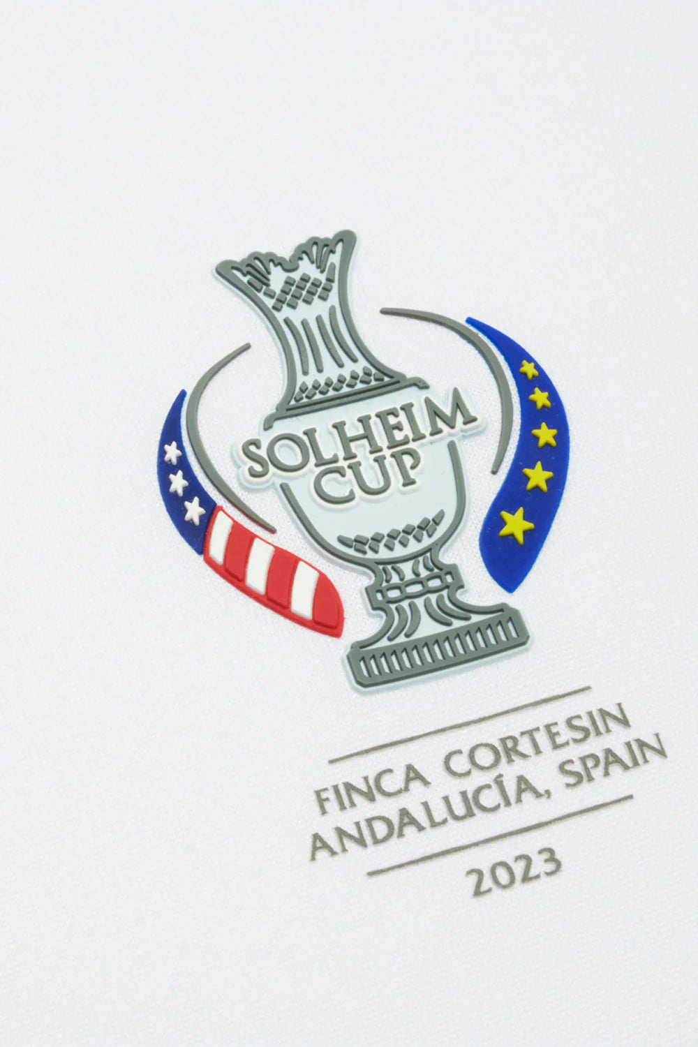 Polo technique bicolore officiel Solheim Cup Homme